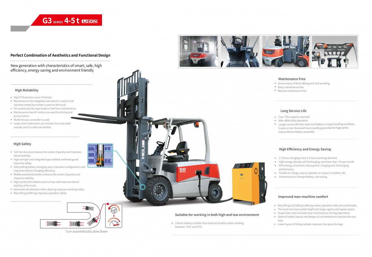 G3系列4.0-5.0噸電動堆高機(鋰電)02